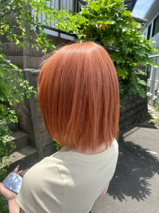 カラー ダブルスキルエクステ /羽エクステ白石宇由のヘアスタイル