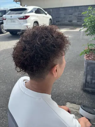 パーマ メンズ 落海 風花のヘアスタイル