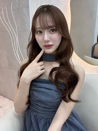 セミロング ️🫧中島遼香🫧 Ess🪽髪質改善のヘアスタイル