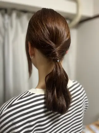 ヘアアレンジ 🫧ヘアアレンジ/ 艶アレンジ/理咲🫧のヘアスタイル