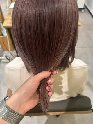 ミディアム 木村 那奈のヘアスタイル