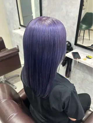 ミディアム 池袋/カラー特化🎨 ロング料金なし🩵のヘアスタイル