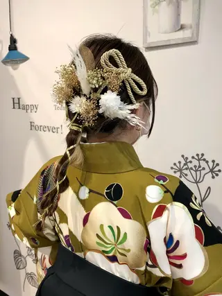 ロング ヘアアレンジ トップ スタイリストのヘアスタイル
