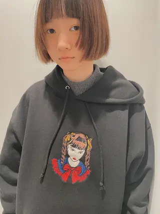 ショート カラー センスをお届けします 大谷将生infpのヘアスタイル