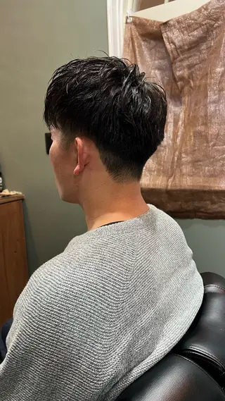 ショート メンズ 荻沼 快のヘアスタイル