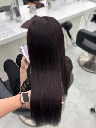 カラー かわいい艶髪🤍 れいな🤍のヘアスタイル