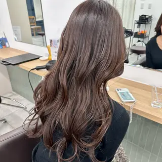 セミロング カラー ブリーチなし/レイヤ ー特化🌈Tommyのヘアスタイル