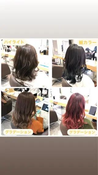 カラー 似合わせカットカラー 望月一生のヘアスタイル