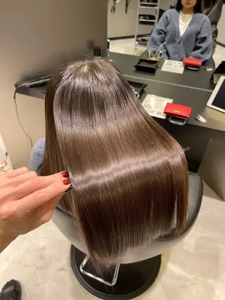 ロング 阿部 祥大のヘアスタイル