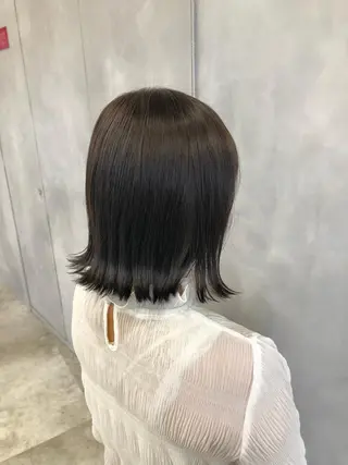 ショート カラー ハイトーン×レイヤー /遠藤将太のヘアスタイル