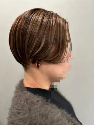 ショート カラー K Harukaのヘアスタイル