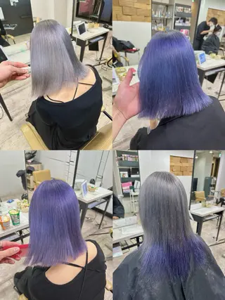 カラー 🦄ハイトーンカラー 🦄まるおしょうのヘアスタイル