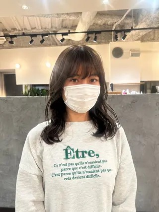 カラー 似合わせレイヤー/ 福井優音のヘアスタイル