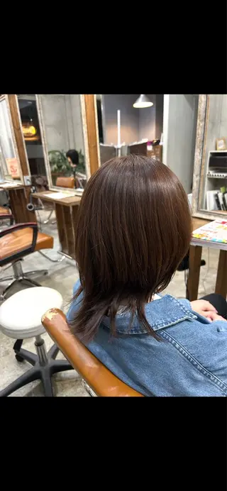 ミディアム Yukino/ 透明カラー🫧のヘアスタイル