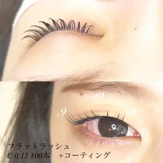 マツエク・マツパ 井上 智絵のマツエク・マツパデザイン