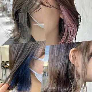 ミディアム カラー 個室美容室 TOMO 美髪縮毛✨のヘアスタイル