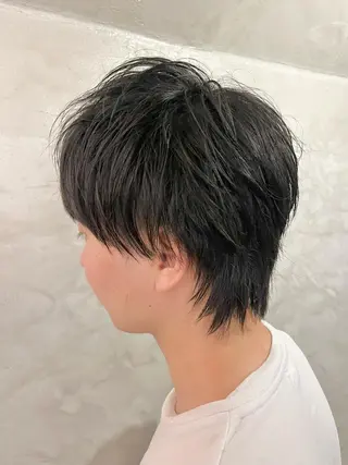 メンズ 透明感カラー/ ブリーチ無し/RYOのヘアスタイル