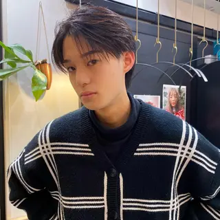 ショート メンズ ダウンパーマ 【sity.ザイク】のヘアスタイル