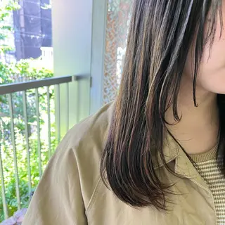 セミロング 【美ボブ.艶カラー. 梅田茶屋町】midoのヘアスタイル