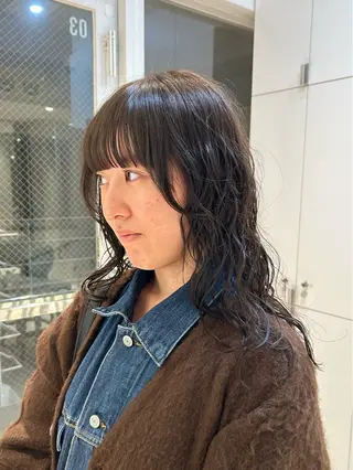 カラー パーマ 頭身浴スパ/艶カラー /森下🌿matsuのヘアスタイル