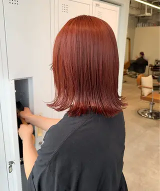 ミディアム カラー ヘアアレンジ yuka🥕 橿原神宮前のヘアスタイル