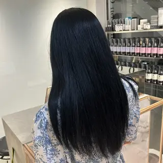 カラー サラ艶/韓国ヘア ︎🌟璃奈 (リナ)のヘアスタイル