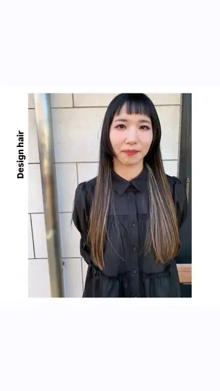 ロング カラー hiro【沿線で叶う 似合わせhair】のヘアスタイル
