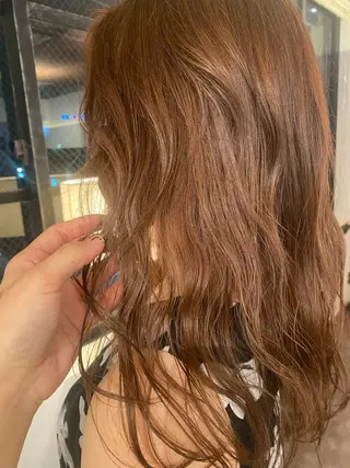 ロング カラー ari/ヘアセット レイヤーカット✂︎のヘアスタイル