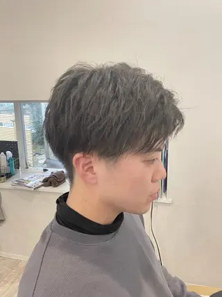 メンズ 🫧透明感カラー🫧 加茂丈登のヘアスタイル