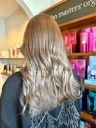 セミロング 透明感カラー🎀 tasty/makoのヘアスタイル