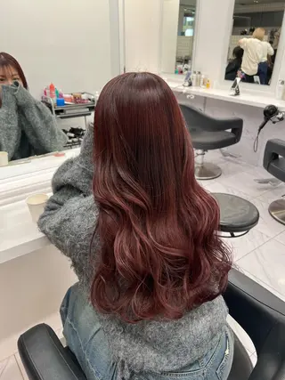 ロング カラー 💖札幌カラー 指名No.1💖玲奈のヘアスタイル