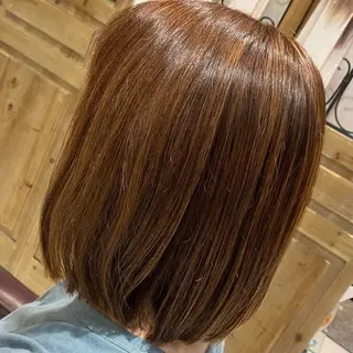 ミディアム 髪質改善・白髪ぼかし /お悩み対応カラーのヘアスタイル