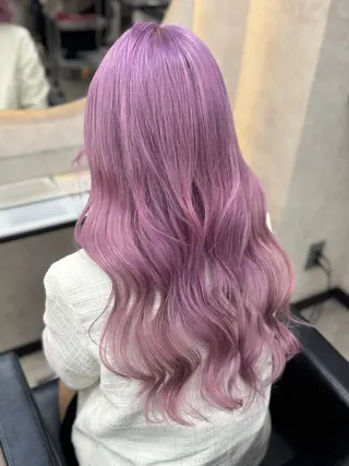 セミロング 垢抜け🪄透明感✨ ブリーチ特化のヘアスタイル