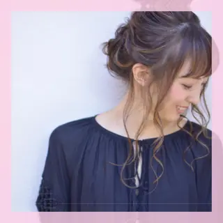 ヘアアレンジ 🍒前川 🍒のヘアスタイル