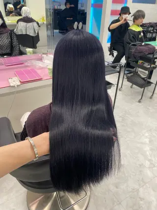 ロング カラー 中韓レイヤー/ ブラウン🤎はやとのヘアスタイル