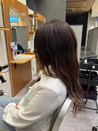 ロング 北村 祐樹のヘアスタイル