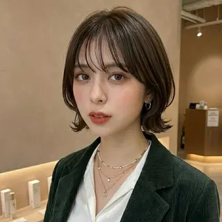 ショート 🕊️ナチュラル盛れ 韓国風艶髪/マホ🫧のヘアスタイル