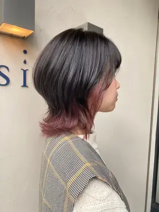 ショート かねこ けんせいのヘアスタイル