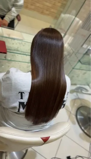 セミロング カラー アース 新越谷店💇‍♀️のヘアスタイル