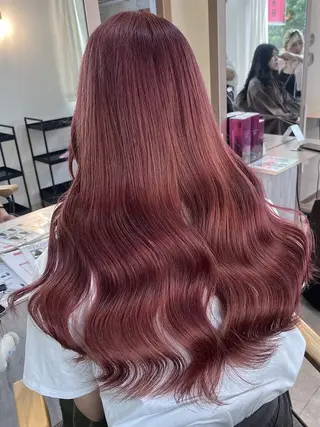 カラー elubylovis nanaseのヘアスタイル