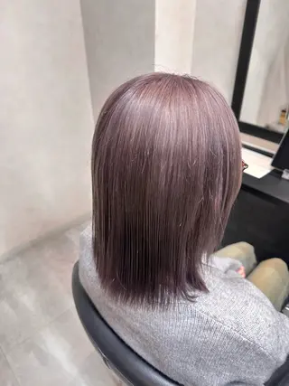 ミディアム 中川 舞のヘアスタイル