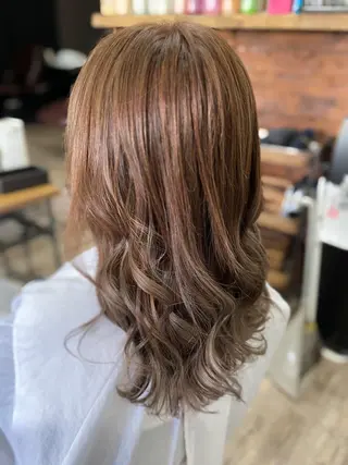 ロング カラー 💎白髪染めも対応 🙆👌山本明菜のヘアスタイル