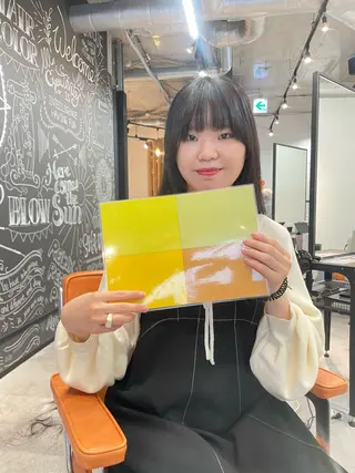 ロング カラー 久保田 千尋のヘアスタイル