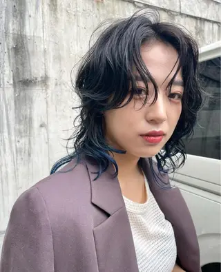 ショート カラー 酸性ストレート 髪質改善のヘアスタイル