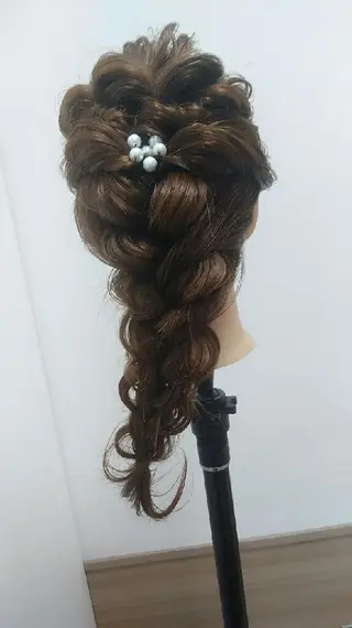 ヘアアレンジ ロング 似合わせカラーリスト 佐竹　舞🌼のヘアスタイル