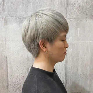 ショート カラー メンズ 高橋 宏輔のヘアスタイル