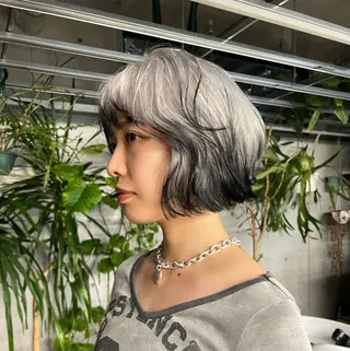 ショート ハッシュカット カシマハヤトのヘアスタイル