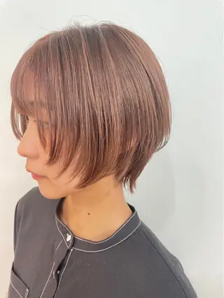 ショート 室谷 ゆりあのヘアスタイル