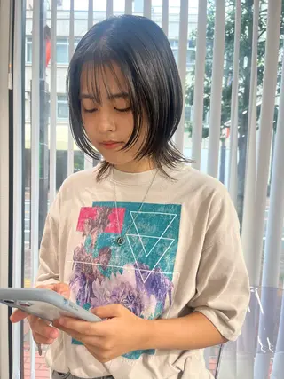 ショート ボブ/ミディ/ロング 特化/芳野りんかのヘアスタイル