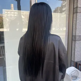 ロング カラー 平野 優菜 / minim 艶カラーのヘアスタイル